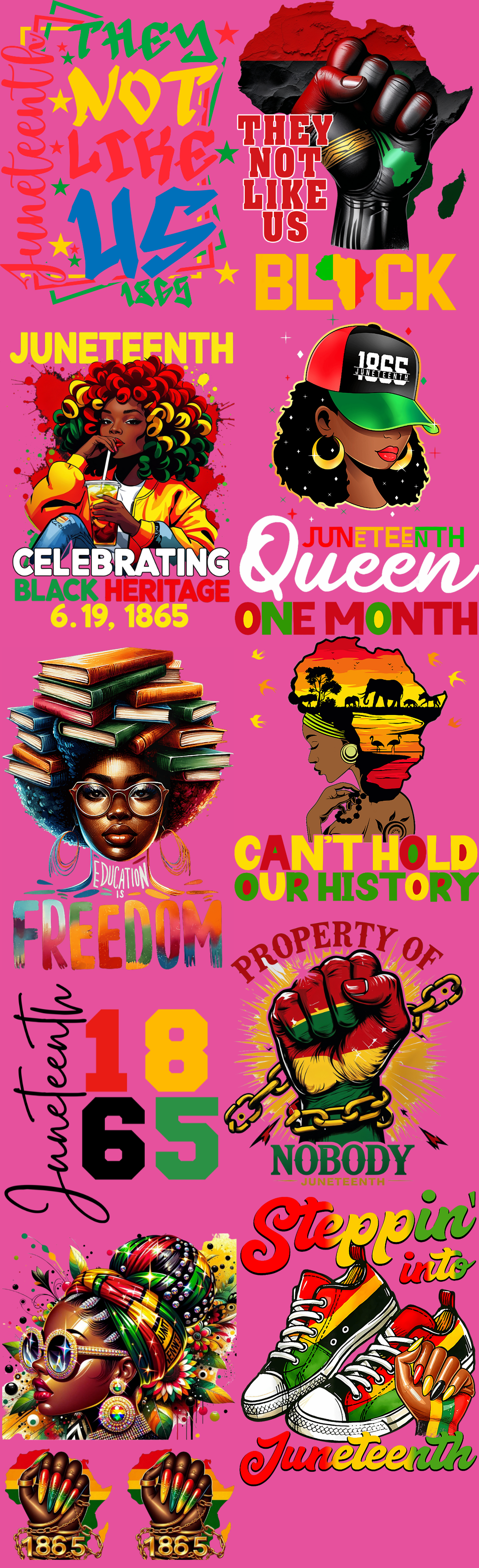 pre made dtf gang sheets