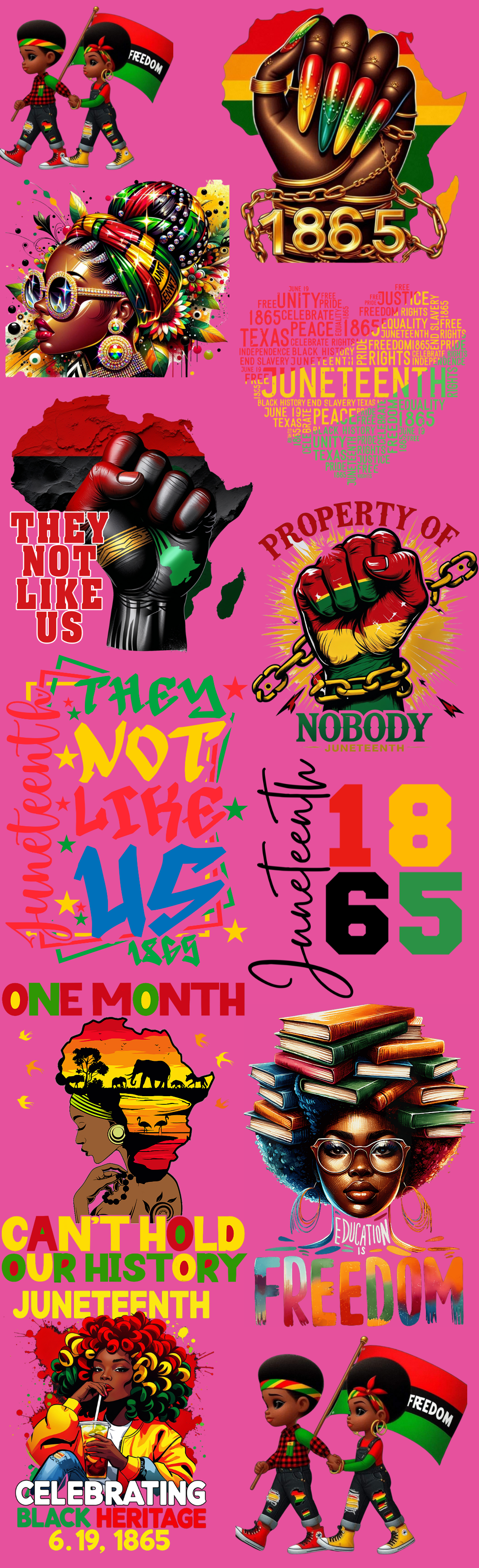 pre made dtf gang sheets