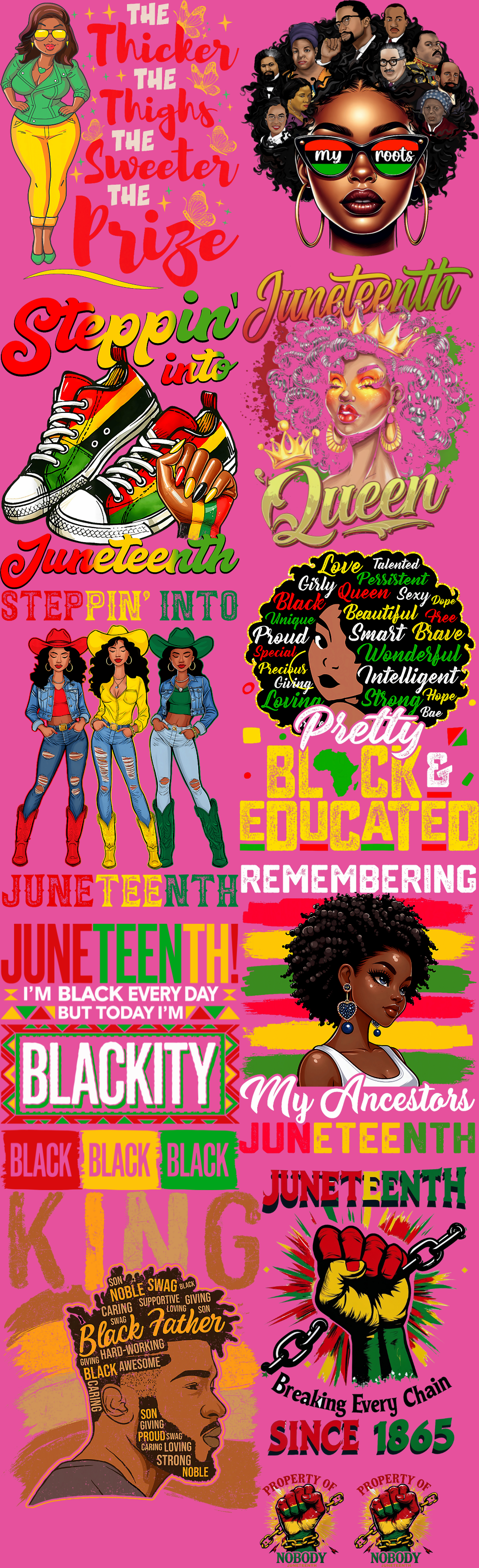 pre made dtf gang sheets