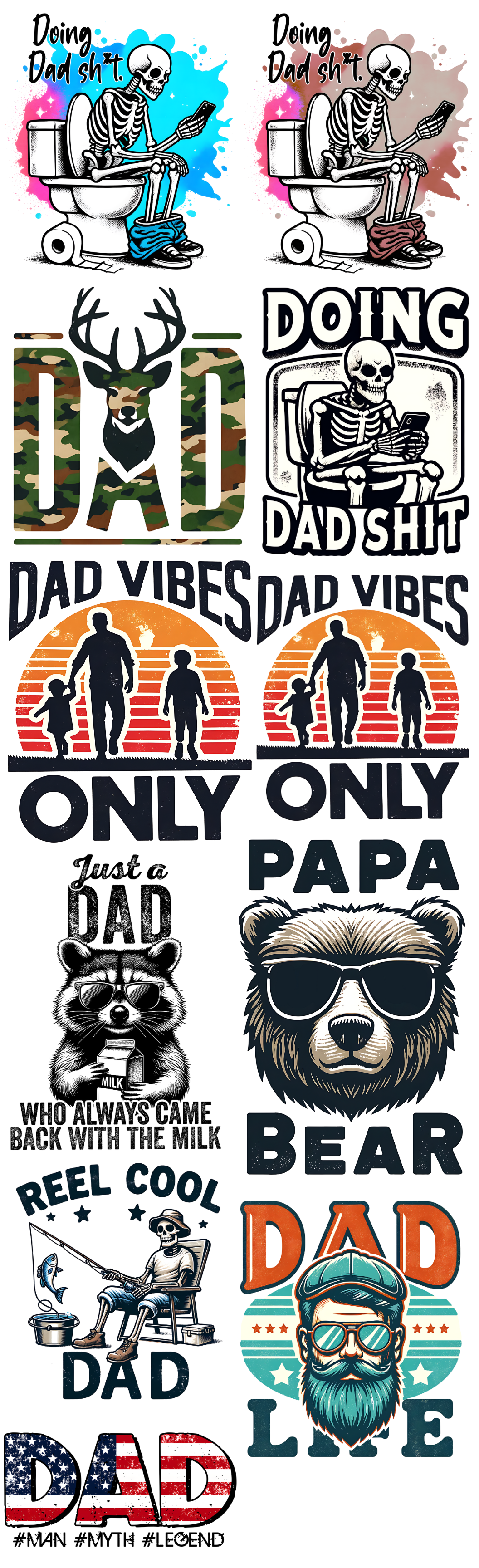 pre made dtf gang sheets