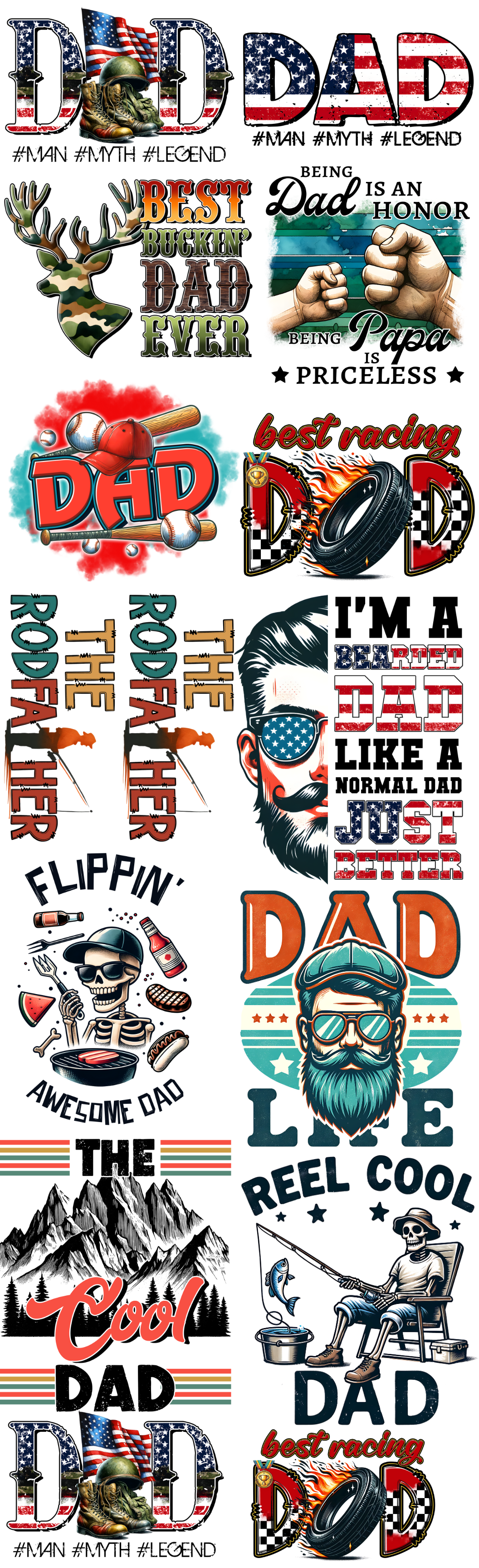 pre made dtf gang sheets