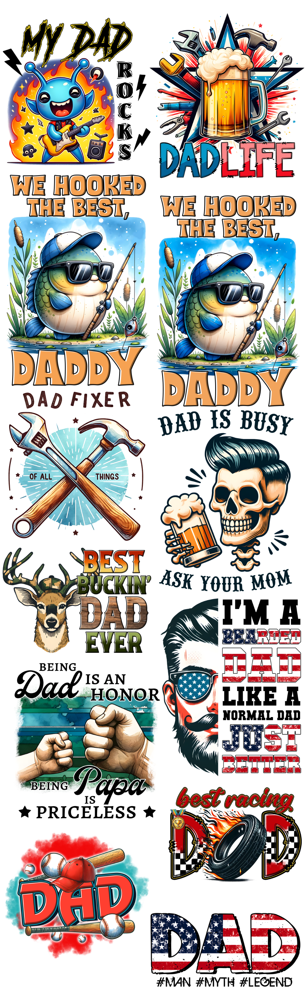 pre made dtf gang sheets