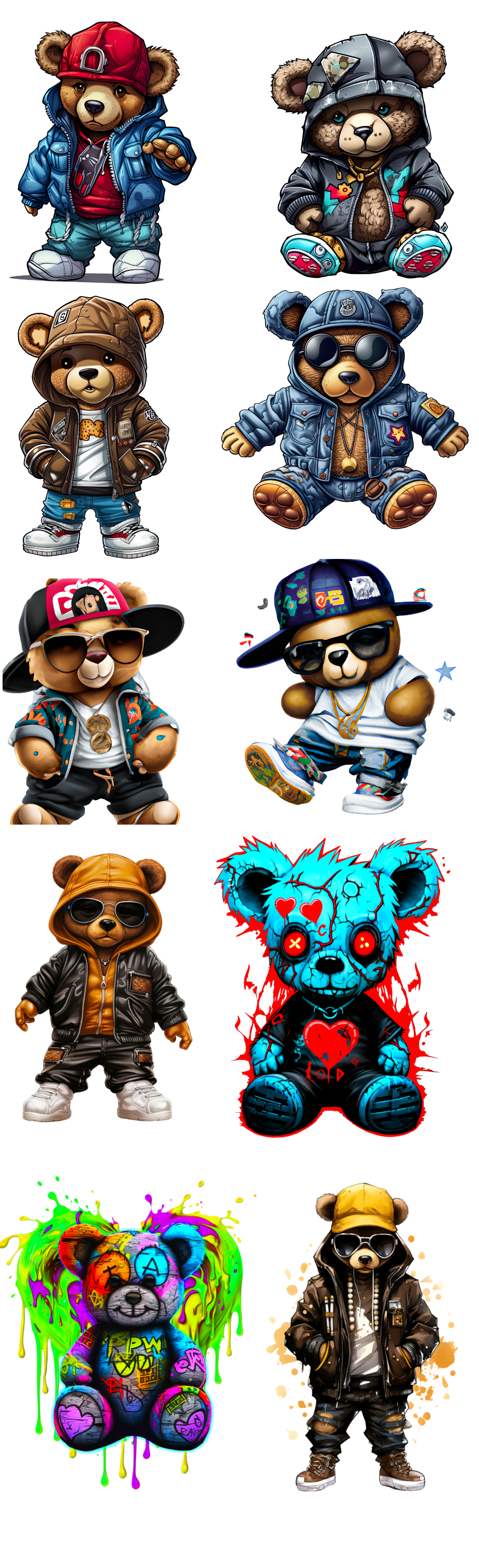 pre made dtf gang sheets