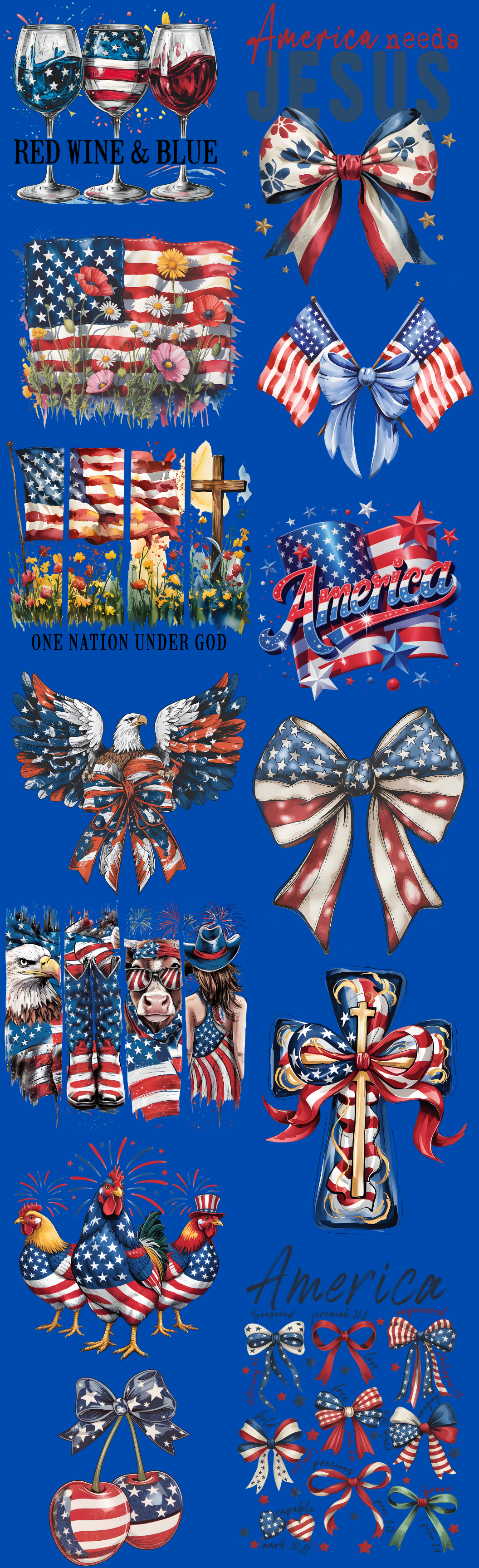 pre made dtf gang sheets