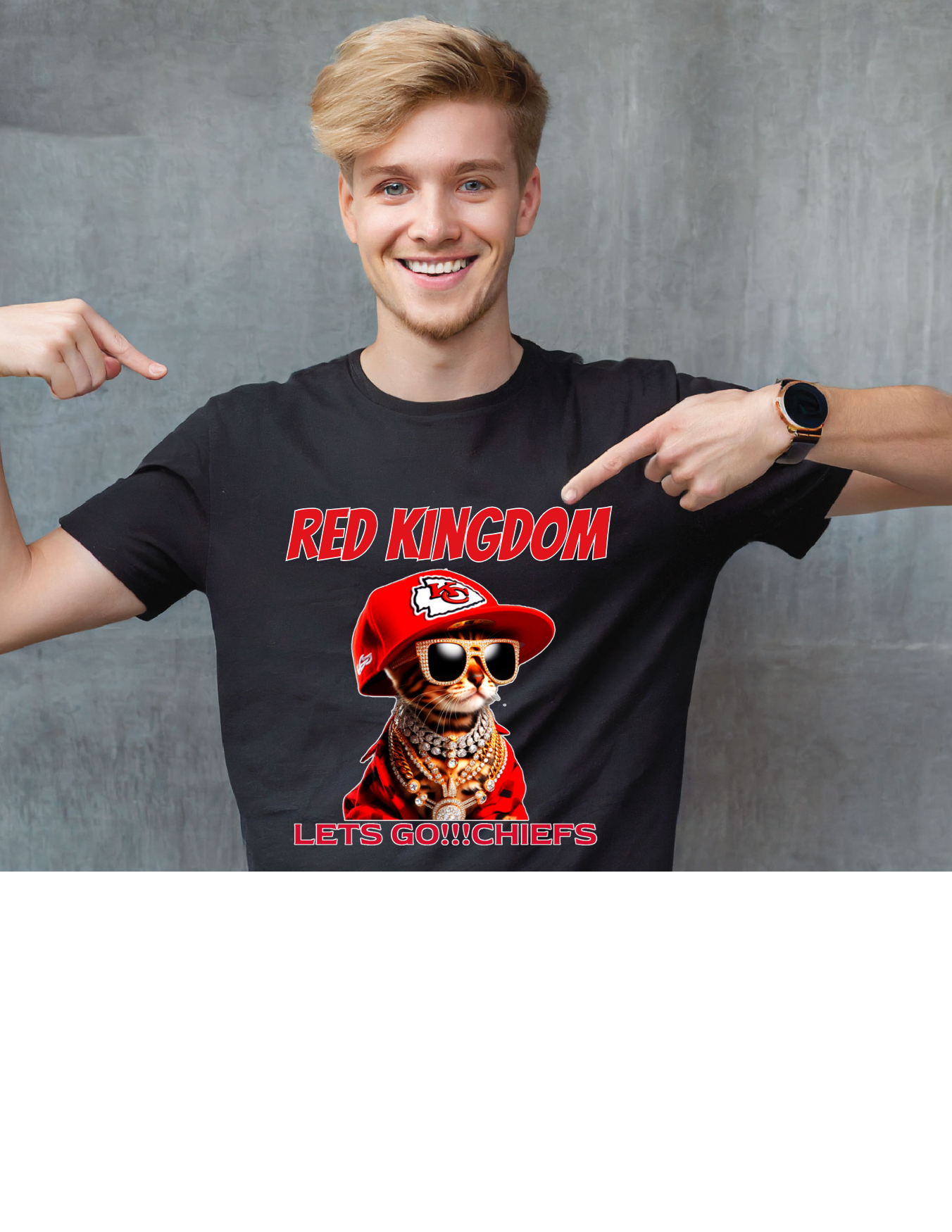 red kingdom cat t-shirts