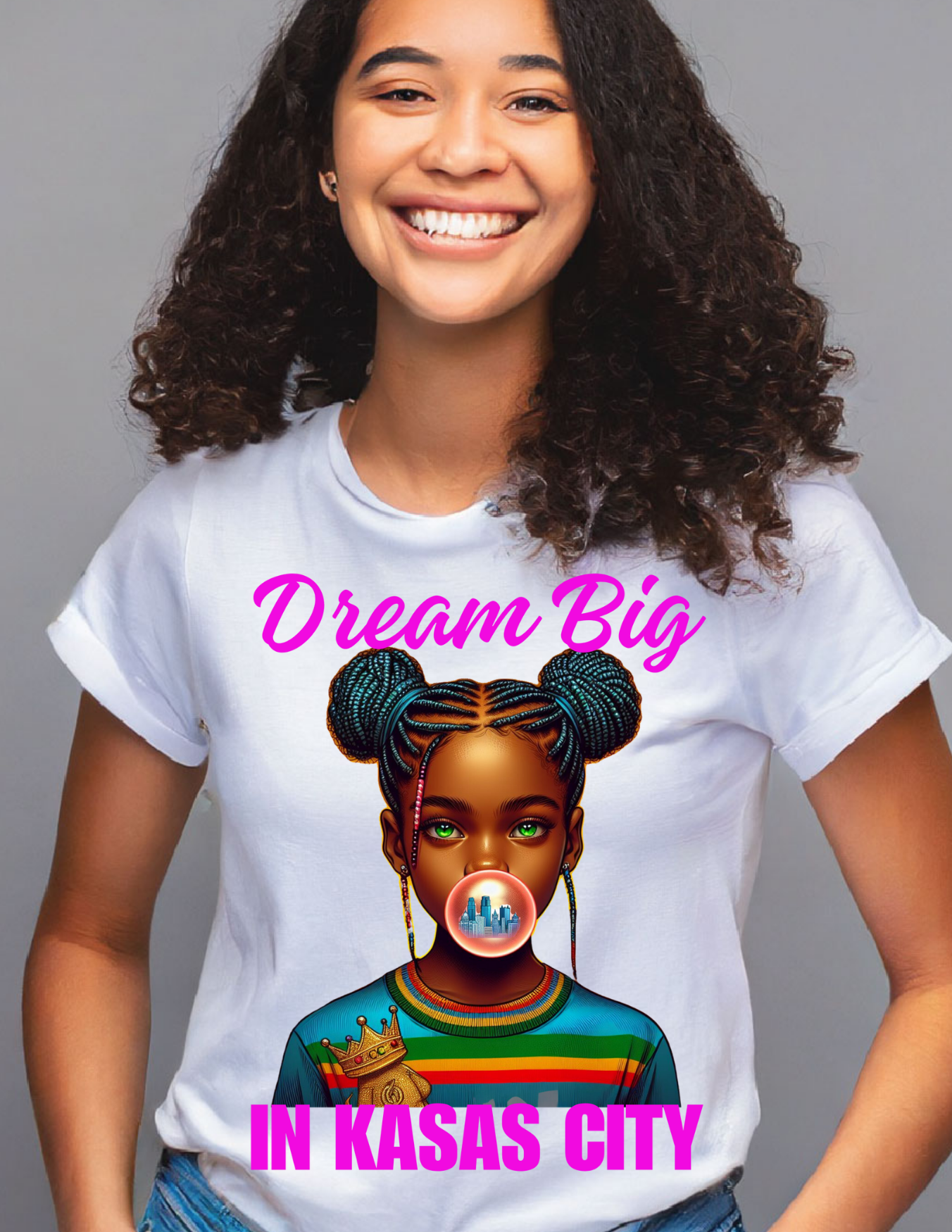 Dream big in Kansas city t-shirts
