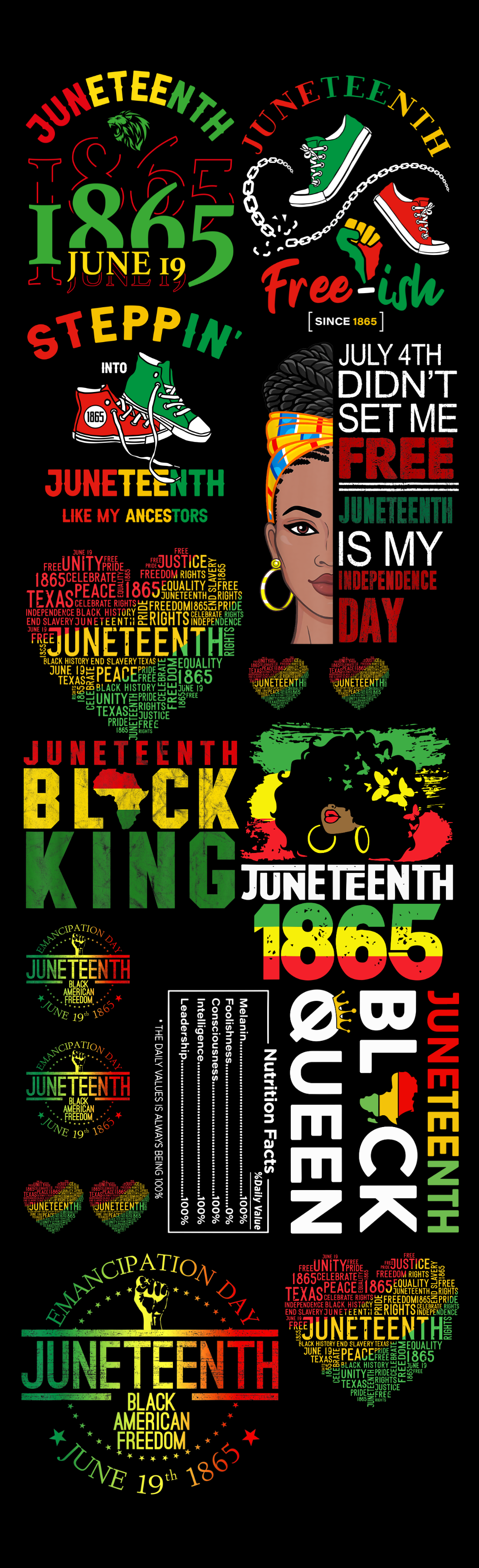 pre made dtf gang sheets