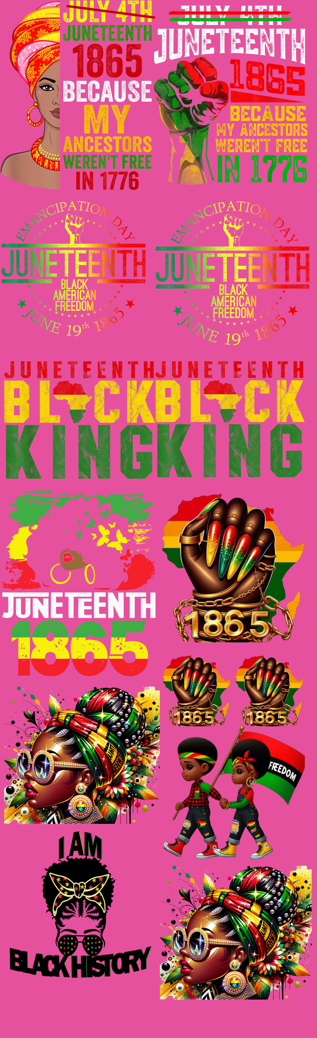 pre made dtf gang sheets