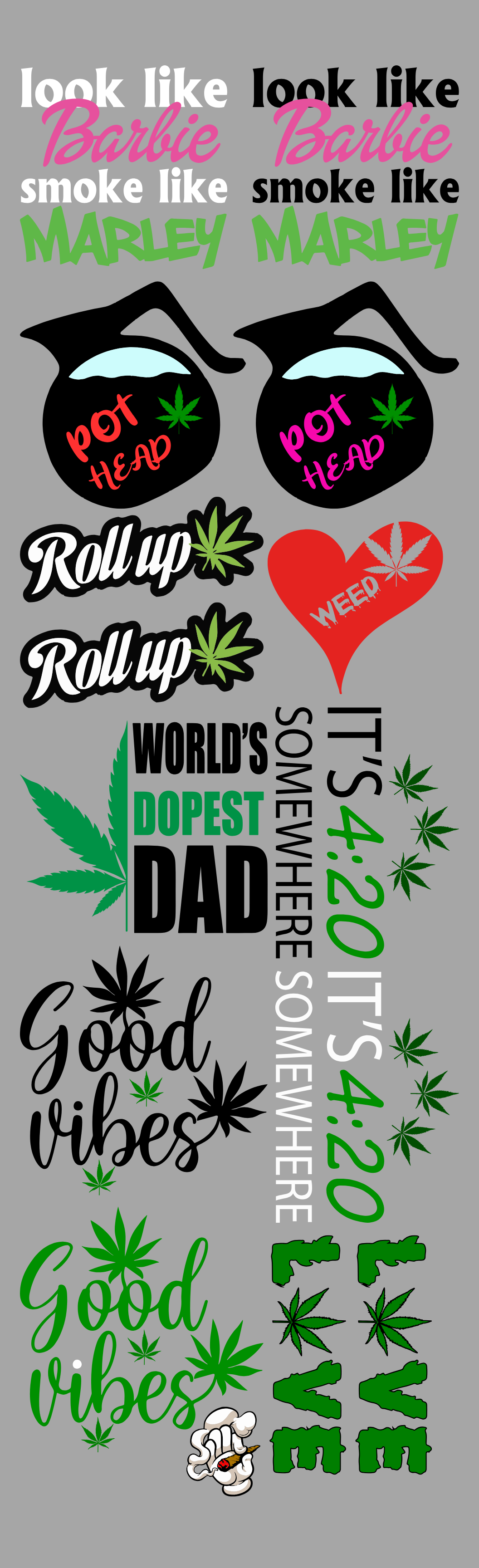 pre made dtf gang sheets