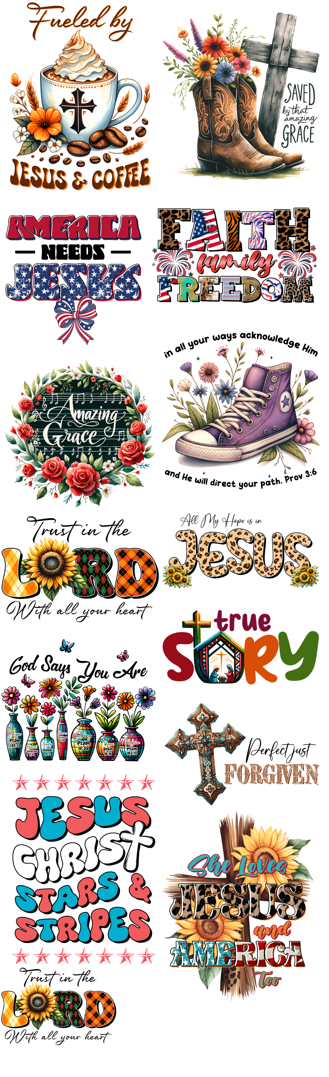 pre made dtf gang sheets