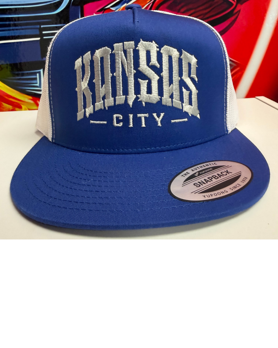 Embroidered Kansas City Baseball Cap