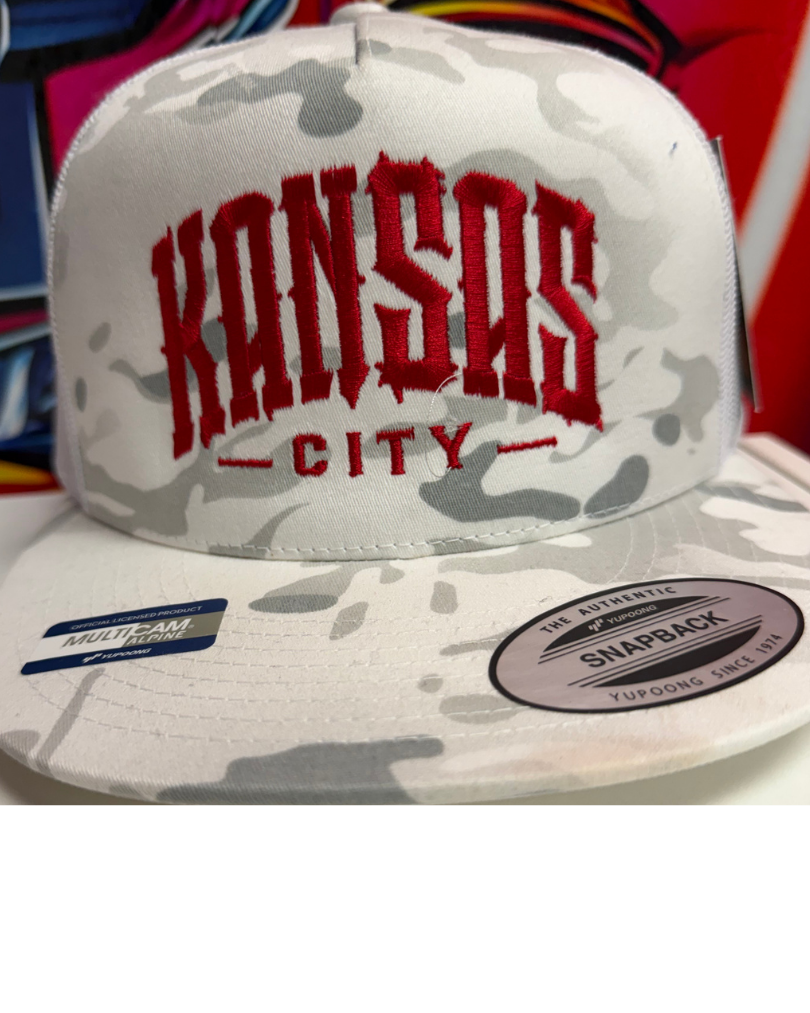 Embroidered Kansas City Baseball Cap
