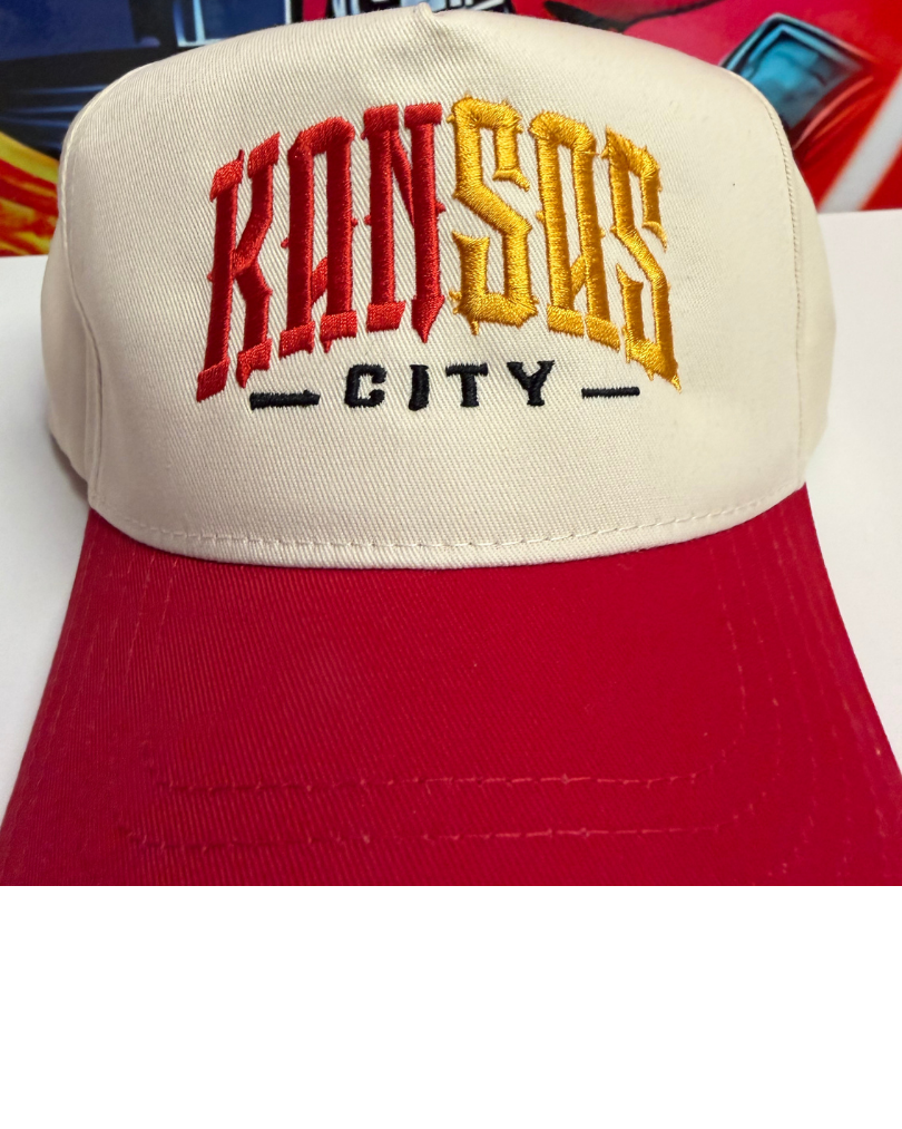 Embroidered Kansas City Baseball Cap
