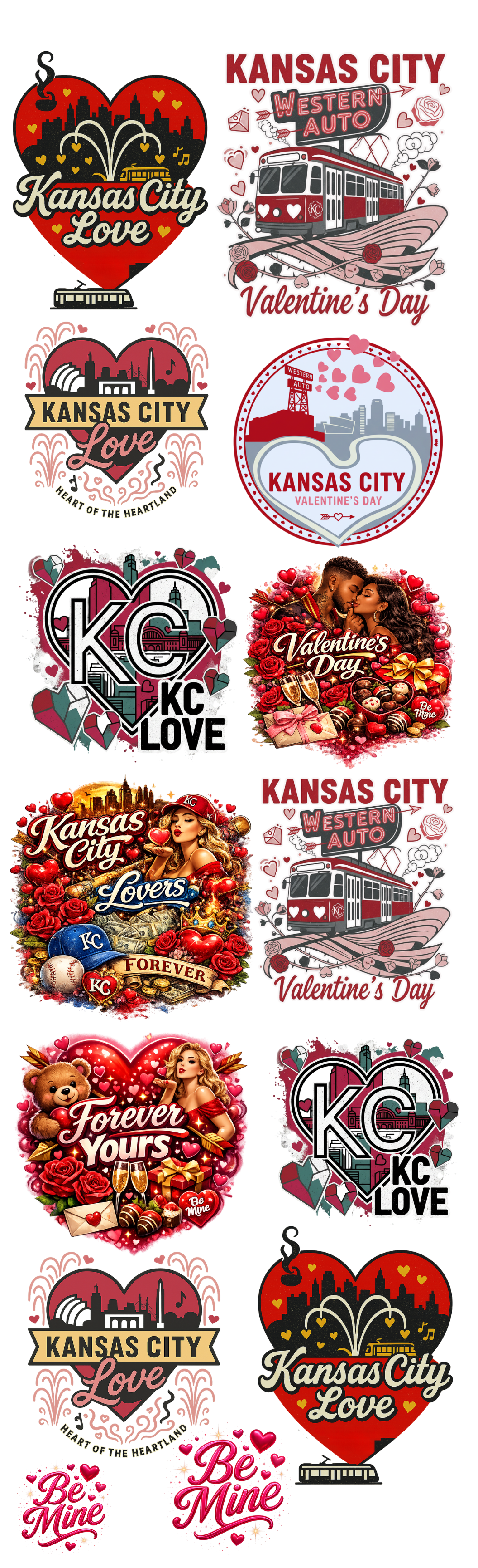 pre made dtf gang sheets