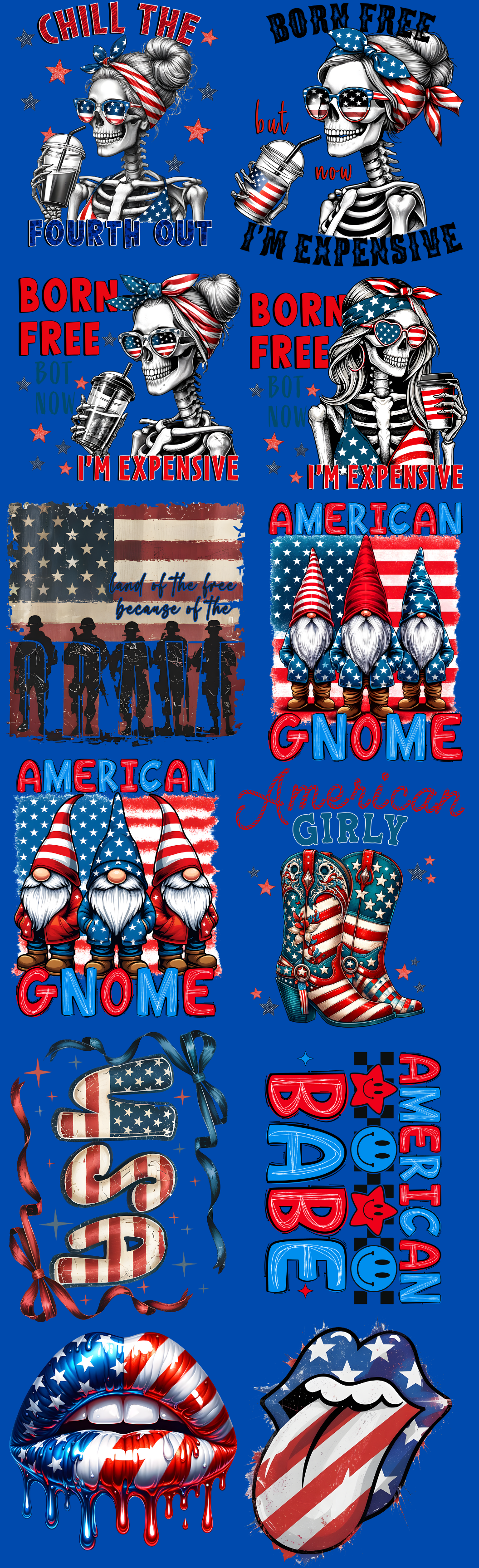 pre made dtf gang sheets