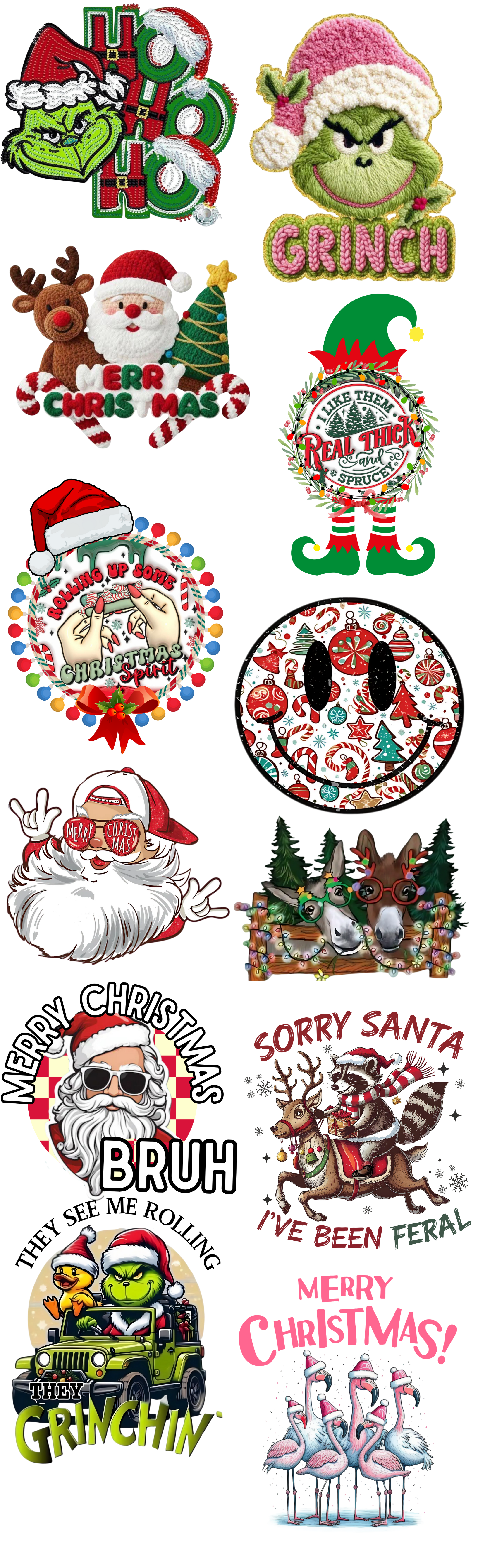 pre made dtf gang sheets